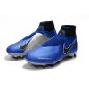 Nike Phantom Vision Elite DF FG Azul Plata